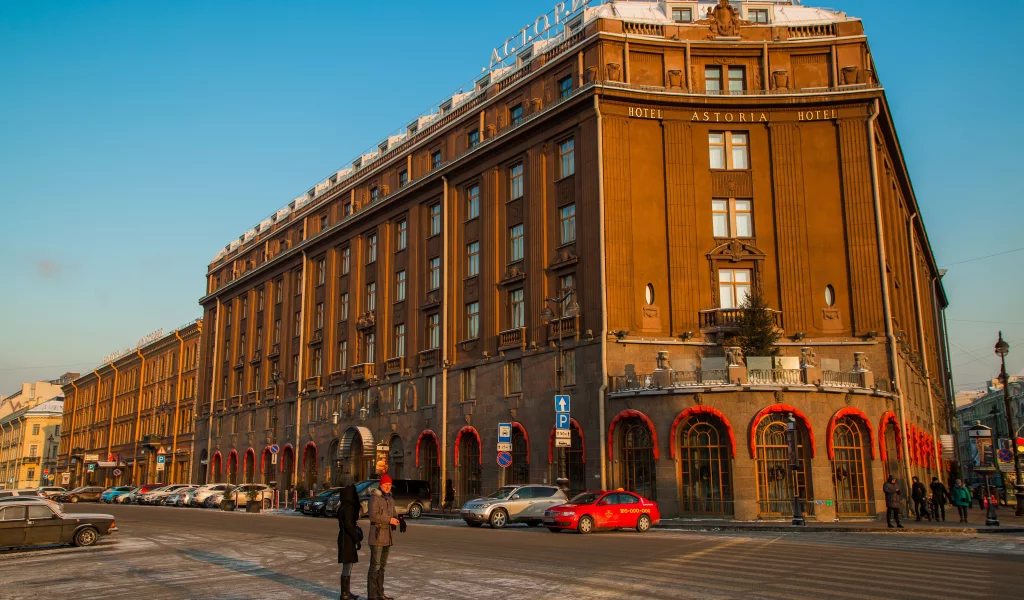 петербург, гостиница, астория, площадь, город