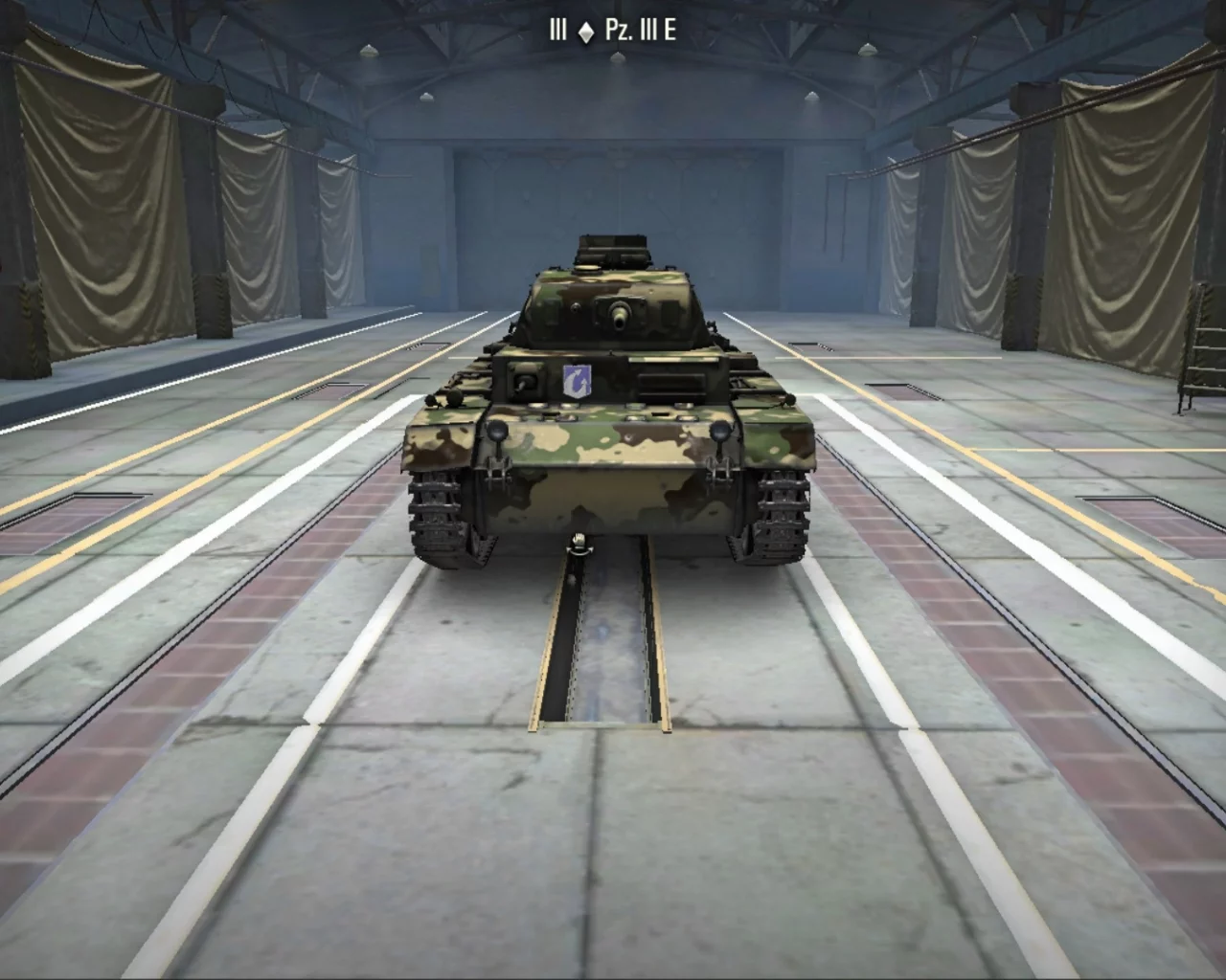 world of tanks, pz 3 e, ангар, германия, танк