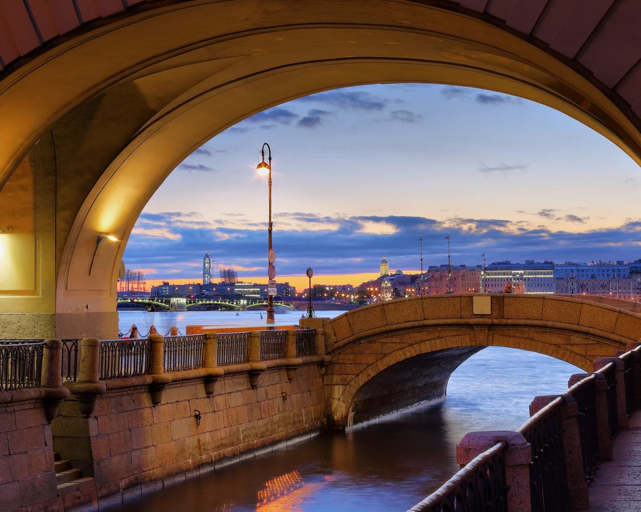 петербург, зимняя канавка, белые ночи