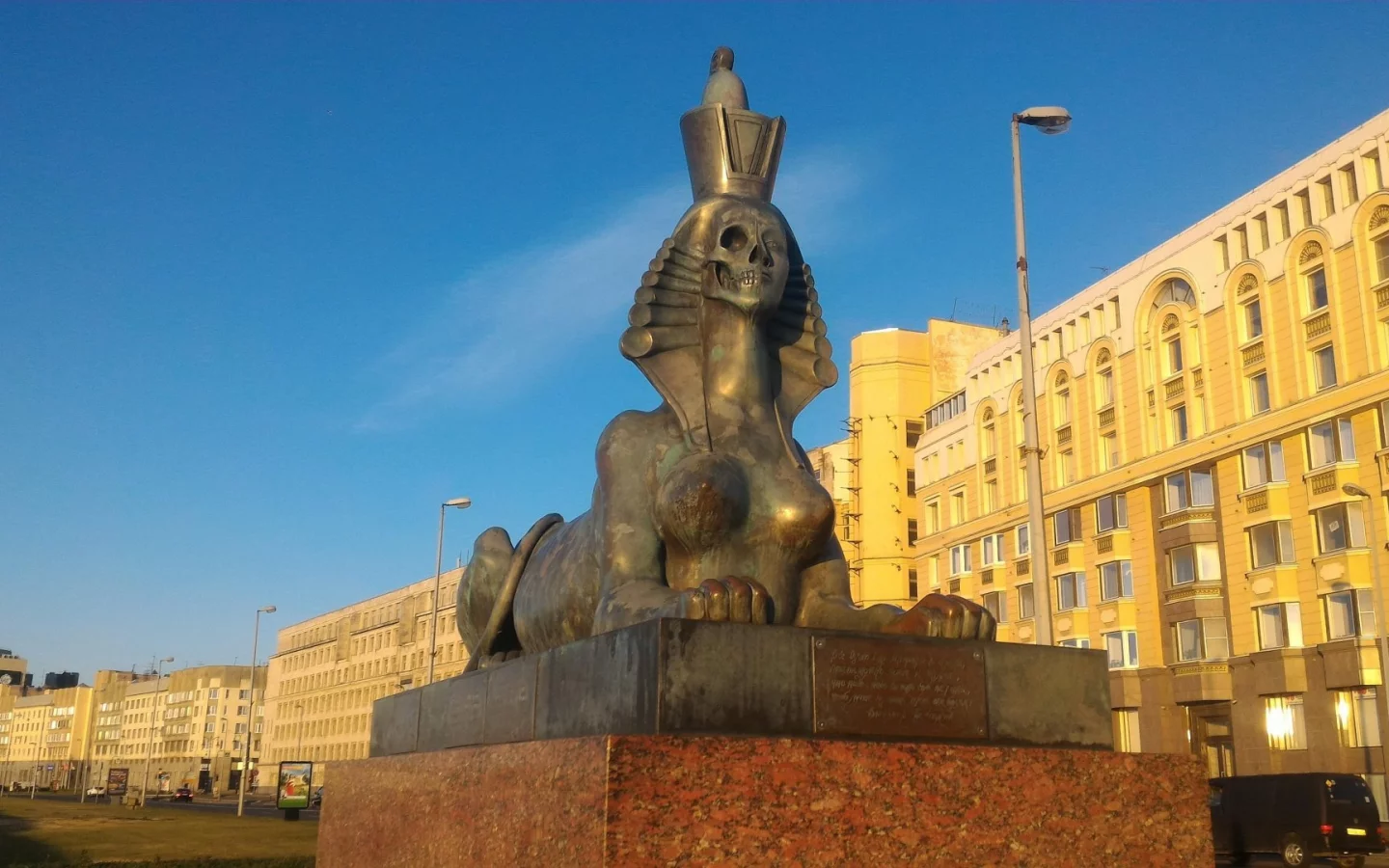 петербург, сфинкс, памятник, шемякин