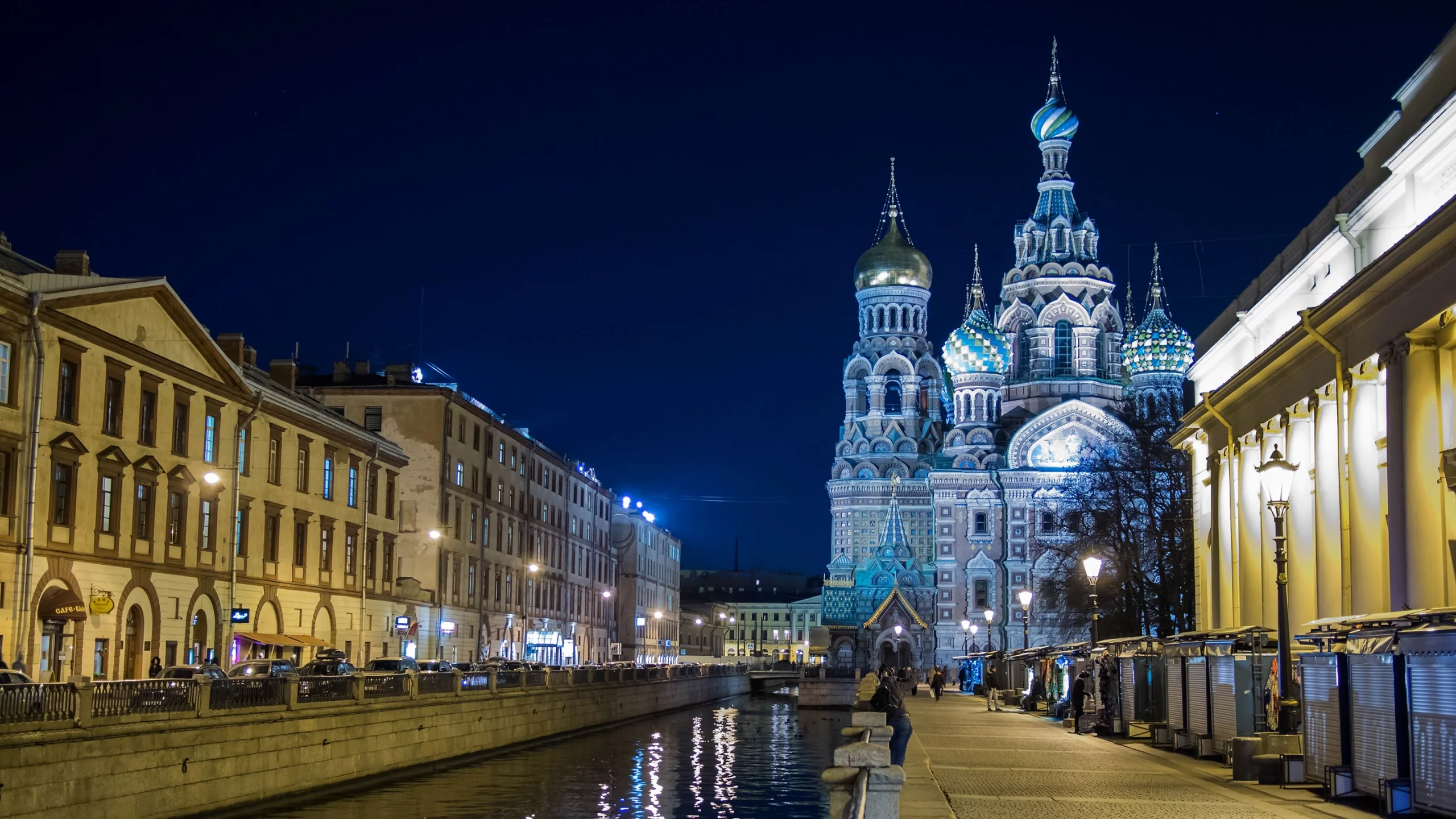 петербург, питер ночью, спас на крови, канал грибоедова