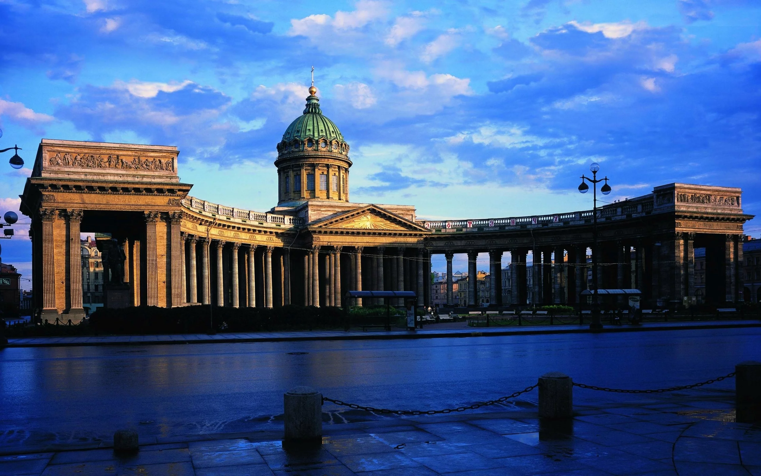 петербург, питер ночью, казанский собор