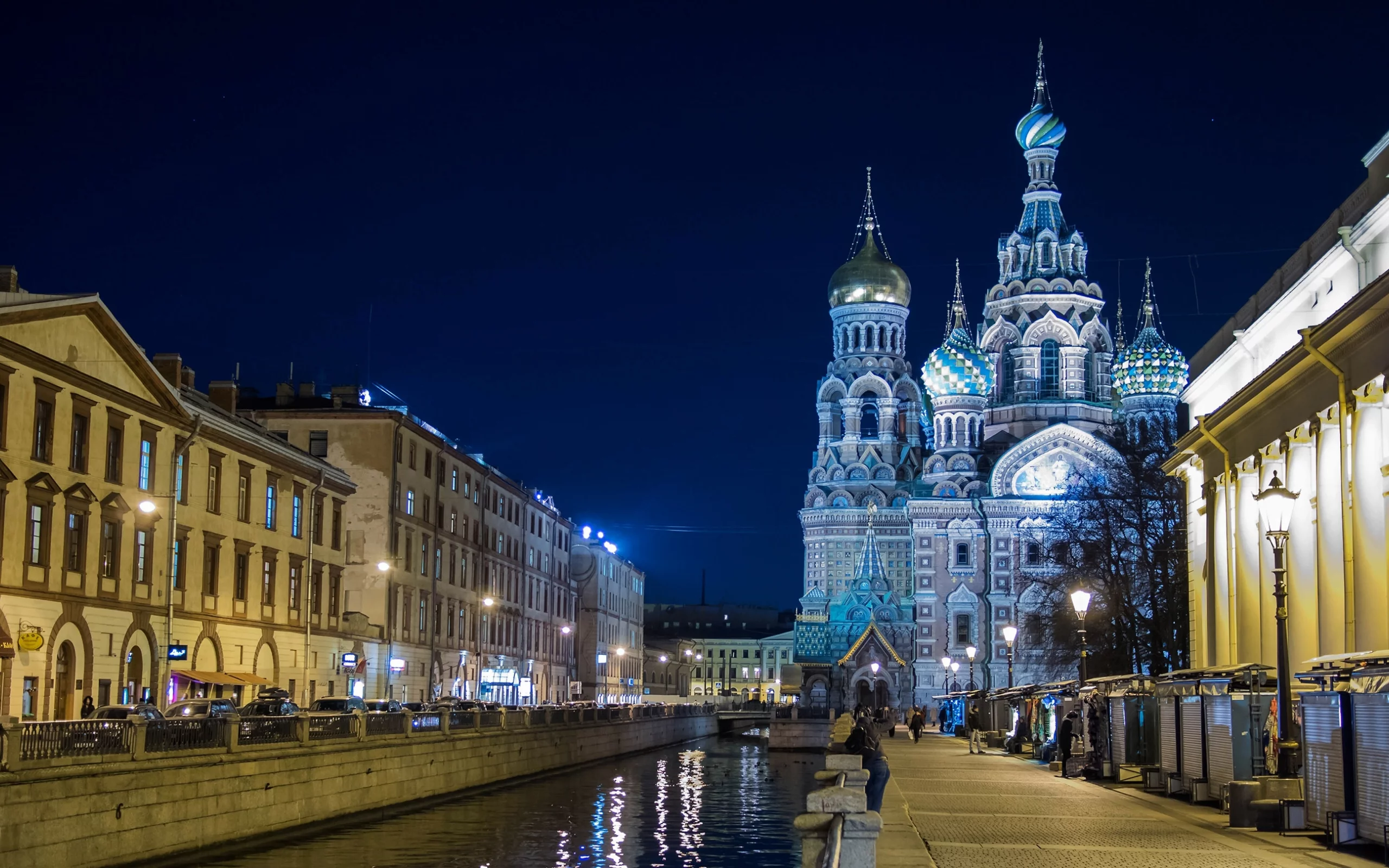 петербург, питер ночью, спас на крови, канал грибоедова