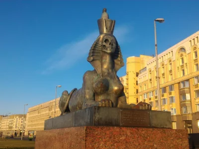петербург, сфинкс, памятник, шемякин