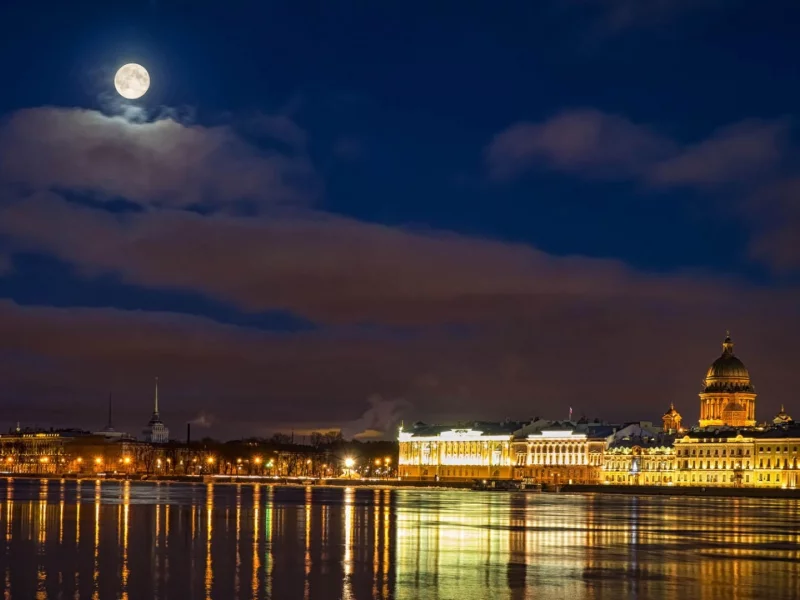 петербург, спб, питер ночью