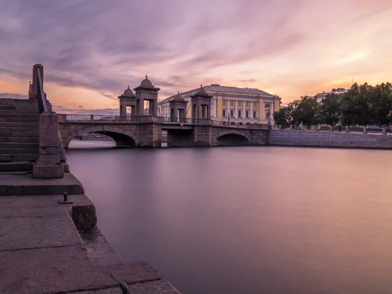 петербург, фонтанка, мост ломоносова