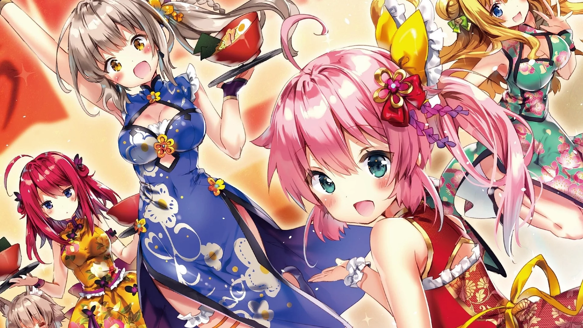kenshi wo mezashite nyuugaku shita no ni mahou tekisei 9999 nan desu kedo, девушки