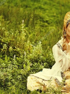 девушка, русская красавица, девушка в кокошнике, макияж, девушка из сказки, русские традиции