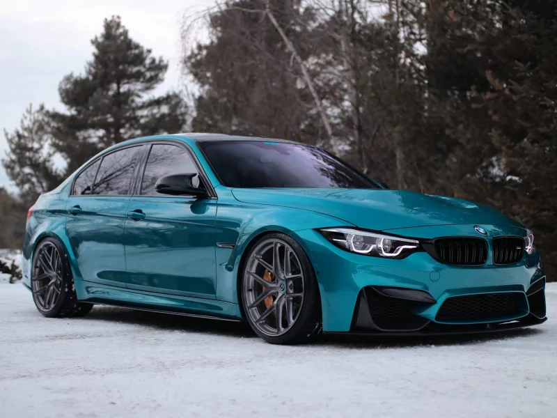 bmw, m3, blue, sedan