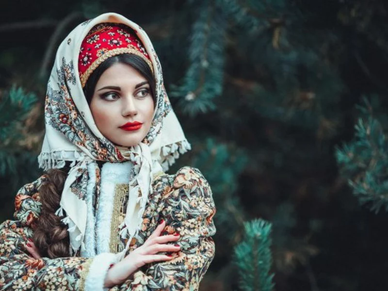 девушка, русская красавица, девушка в кокошнике, макияж, девушка из сказки, русские традиции