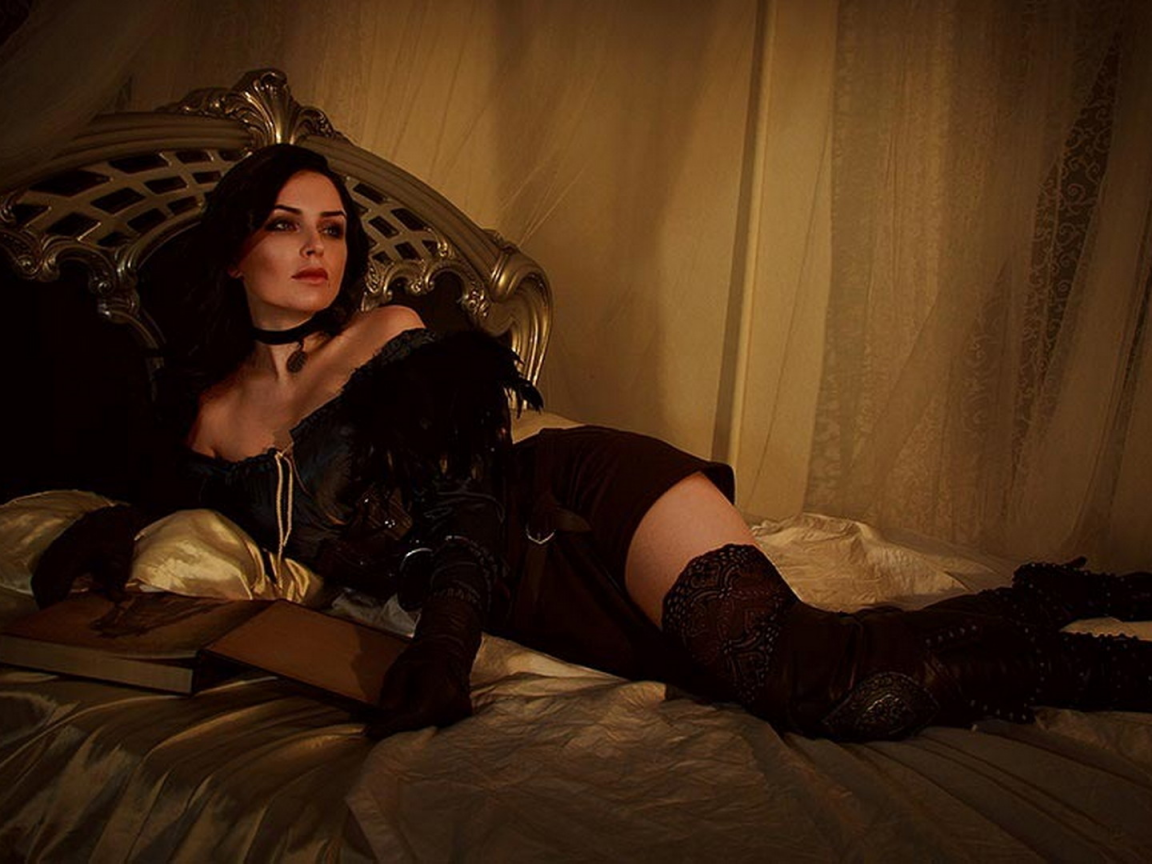 The witcher 3 yennefer cosplay фото 10