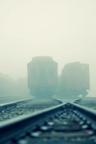 рельсы, вагоны