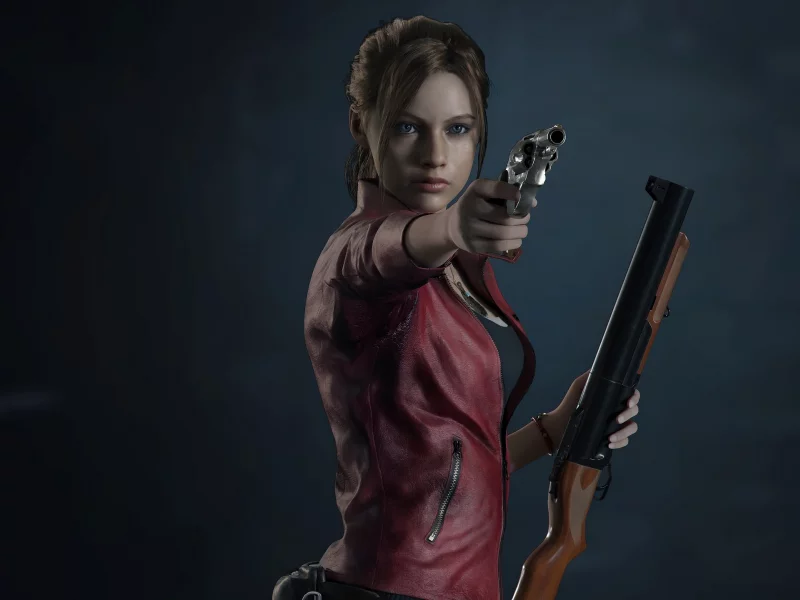 resident evil 2, 2019, девушка