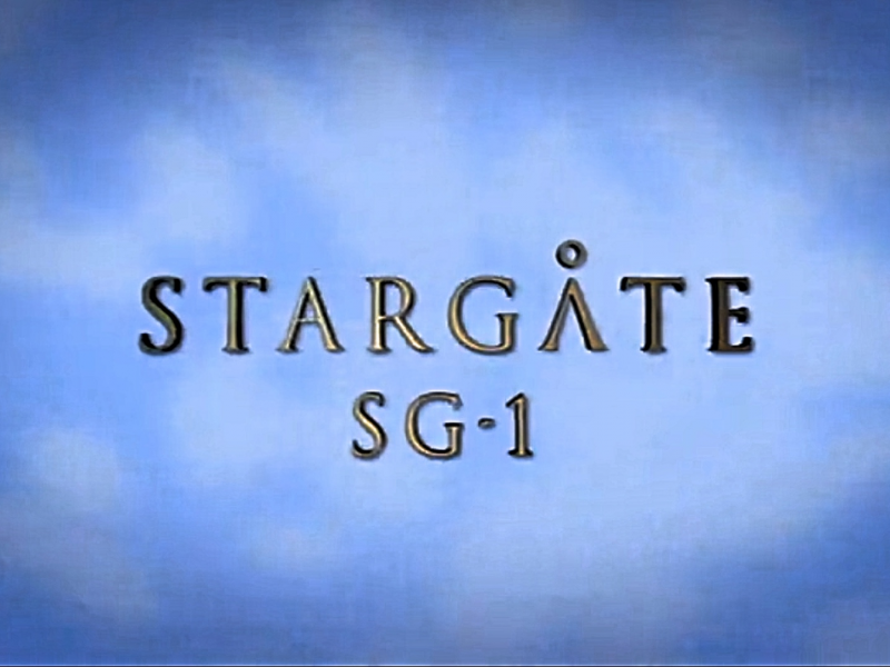 сериал, заставка, надпись, начало, stargate, sg1