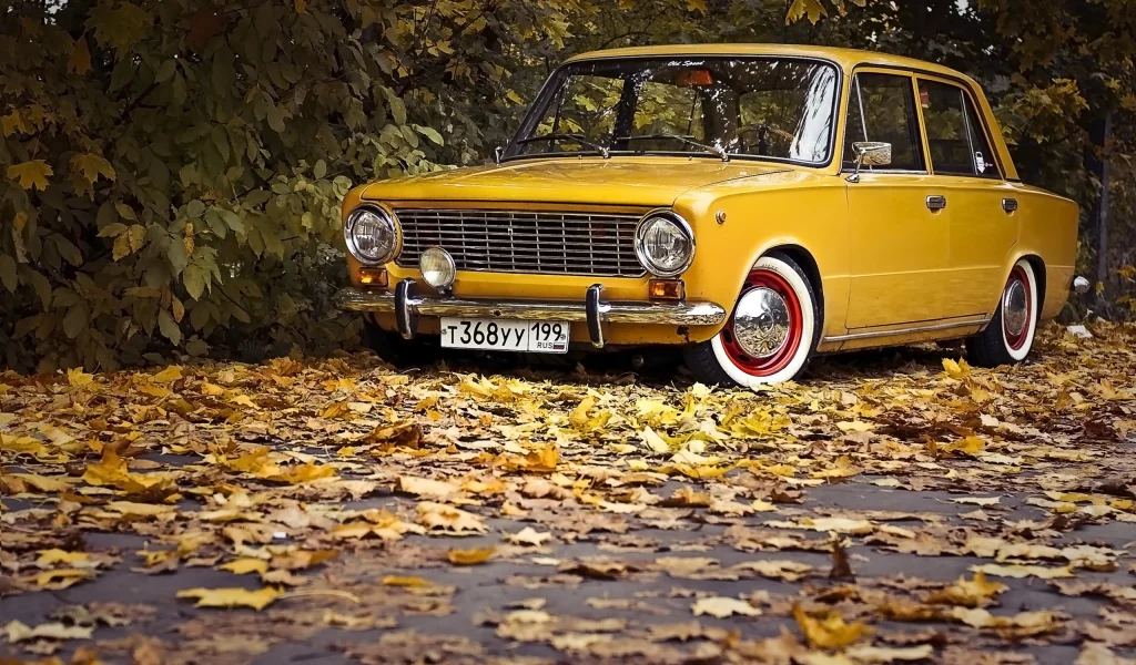автомобиль, ретро, копейка