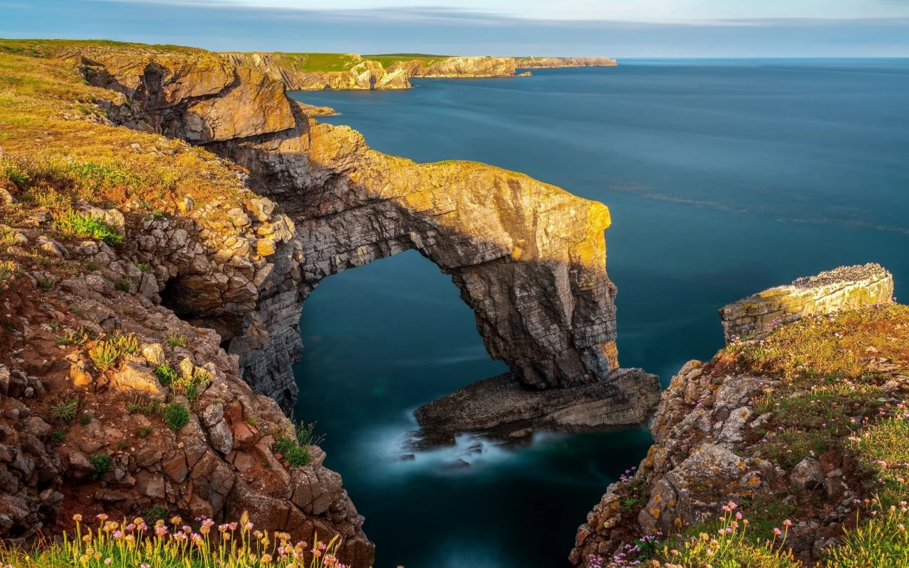 скала, море