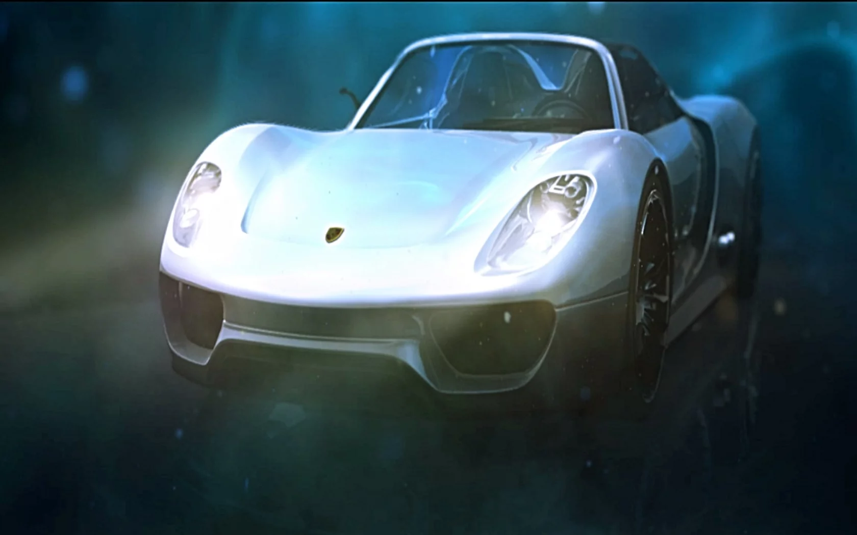 мост вантед 2012, porsche 918 spyder, серая, старт гонки