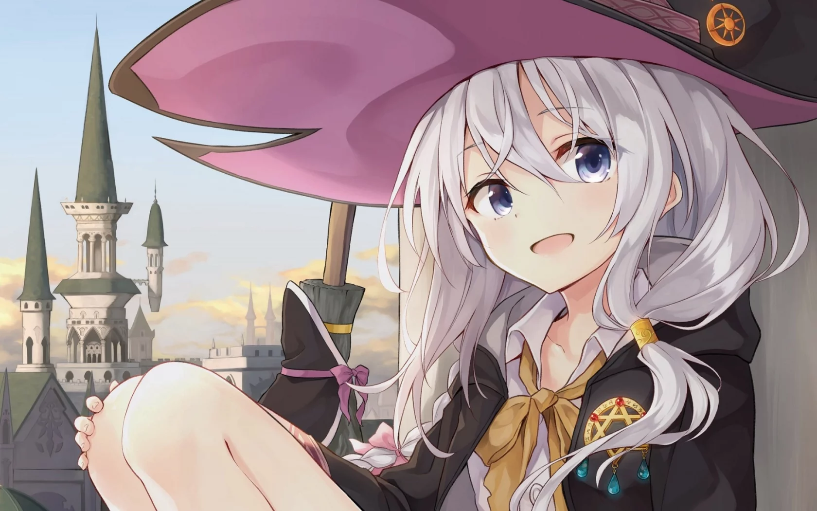 majo no tabitabi witch, девушка