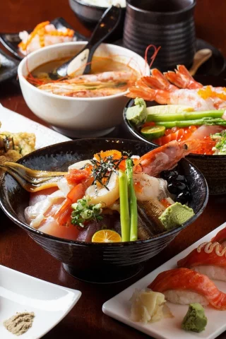 азиатская кухня, ассорти