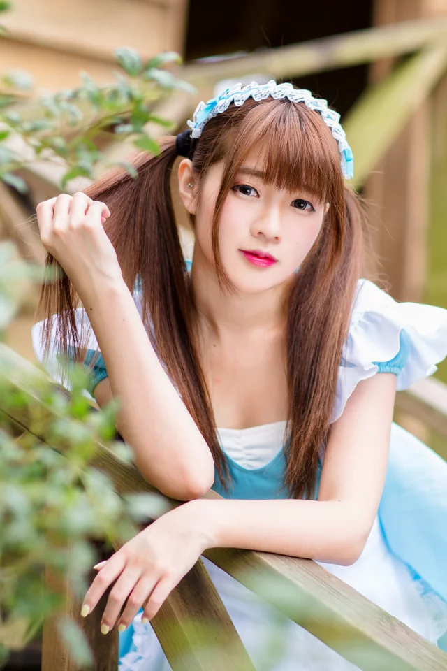девушка, азиатка, xin xin