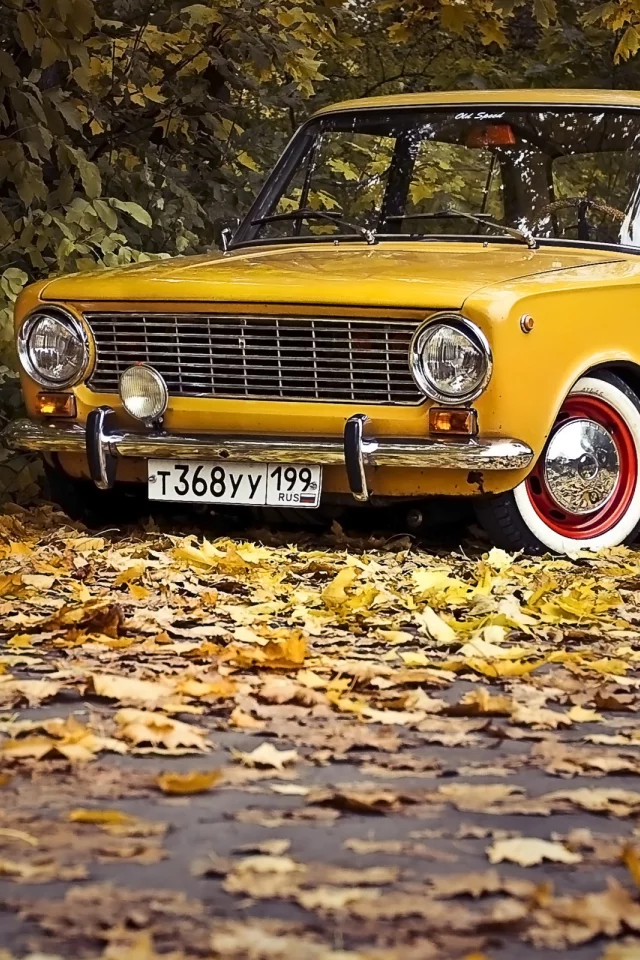 автомобиль, ретро, копейка
