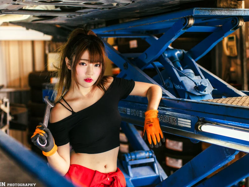 девушка, азиатка, xin xin