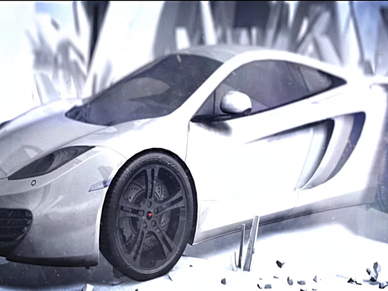 мост вантед 2012, mclaren, белая, старт гонки