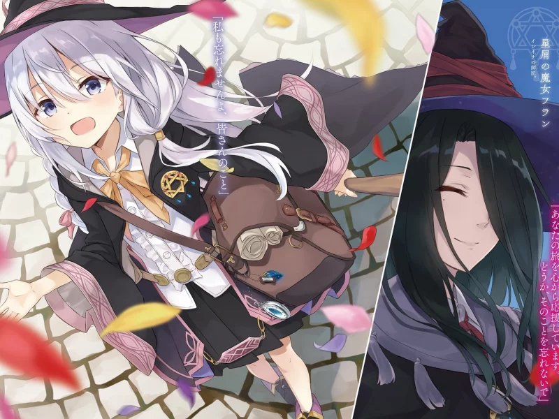 majo no tabitabi witch, девушка