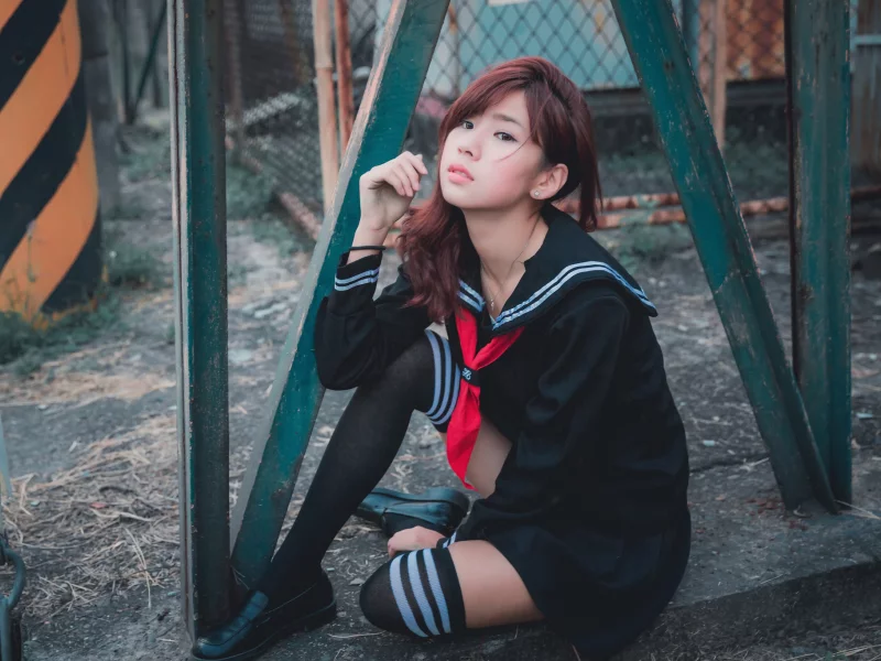 девушка, азиатка, ellen, chang
