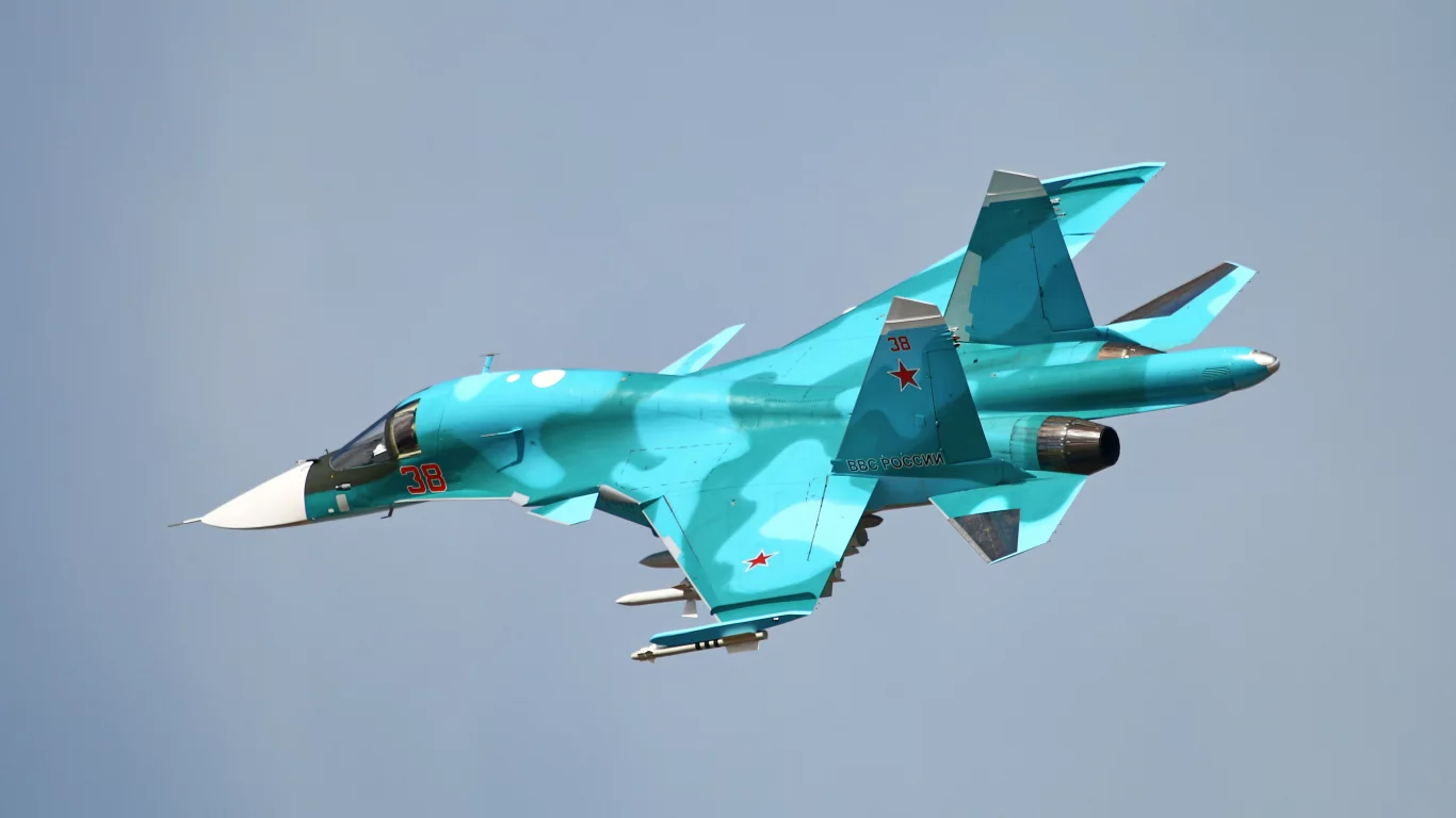 авиация, самолёт, су34