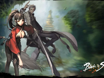 blade and soul, девушка, парень