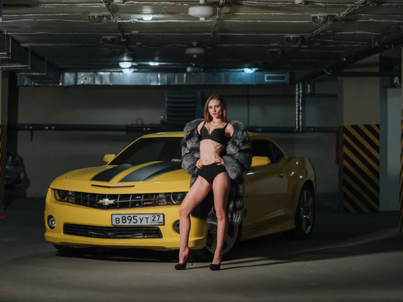 машина, автомобиль, девушка