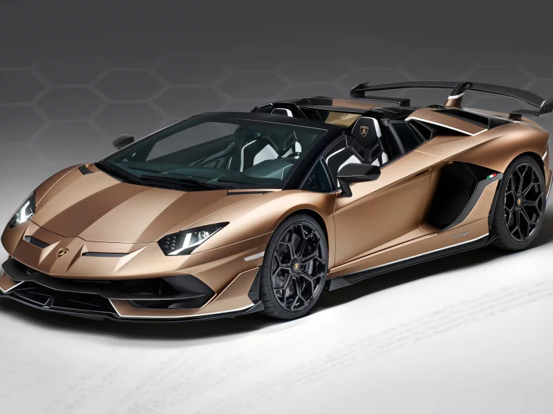 lamborghini, aventador, svj, roadster
