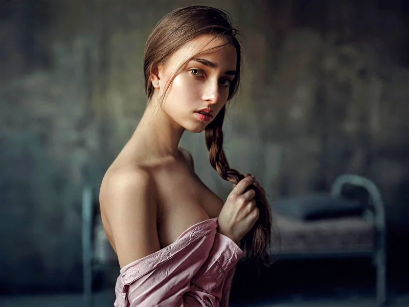 young, sexy, beautiful, model, portrait