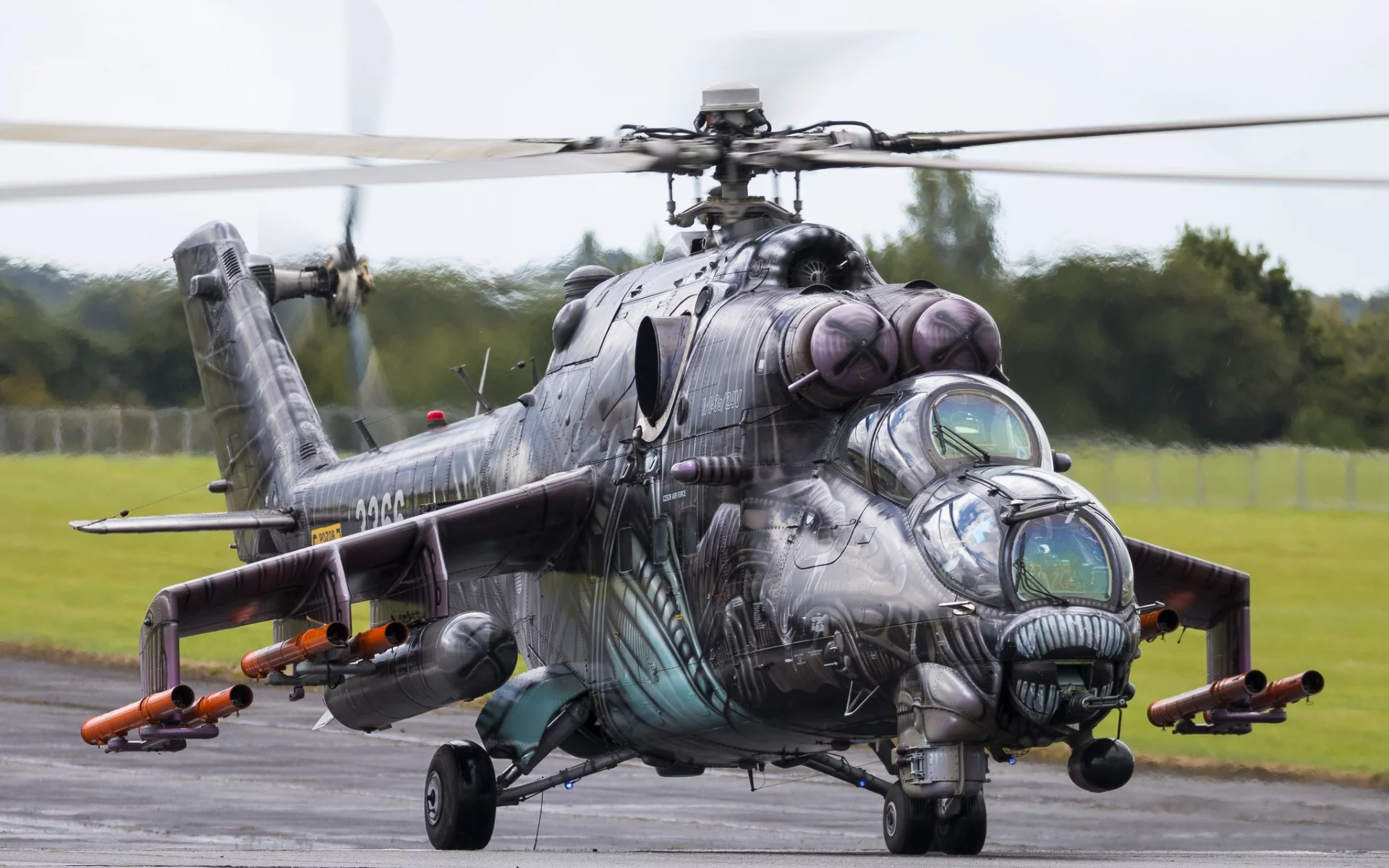 боевой вертолёт, ми24