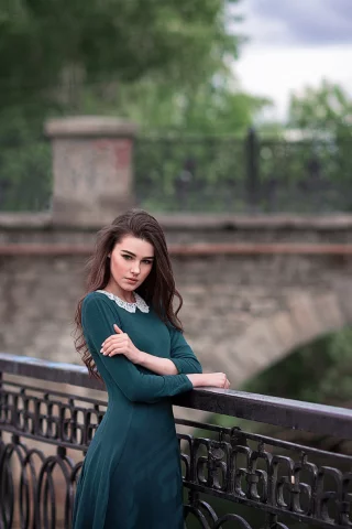 платье, девушка, модель, стройная, милая, милашка, красивая