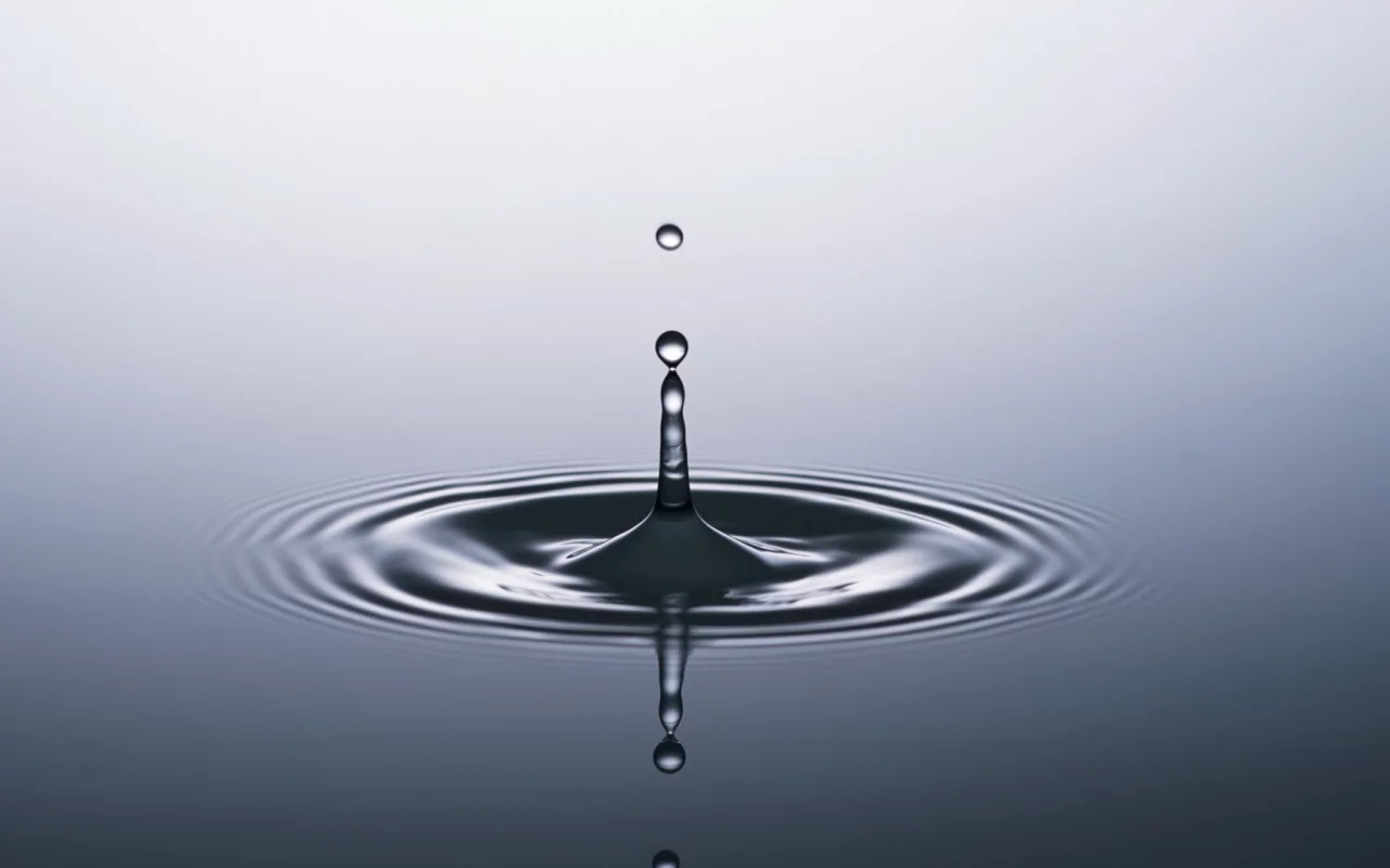 вода, капля