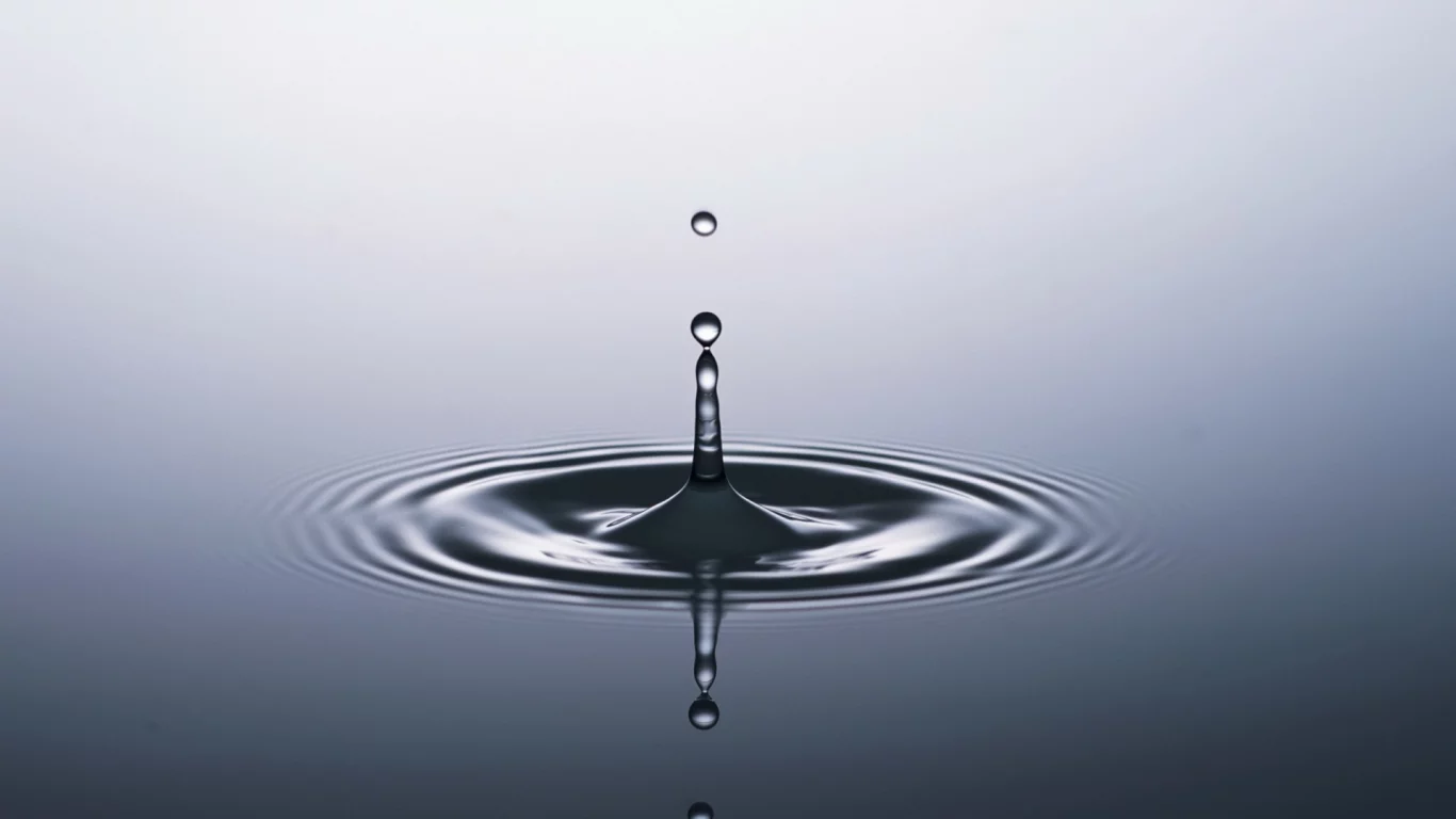 вода, капля