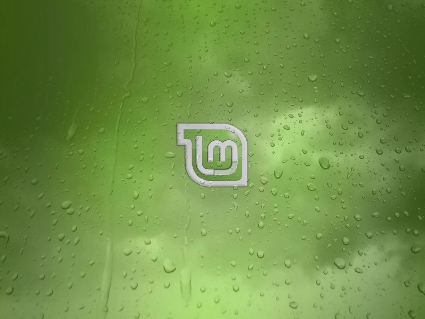 компьютер, фон, операционная, система, линукс, минт, мята, linux, mint, высокие, технологии, логотип, капли