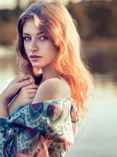 фотосессия, девушки, у воды
