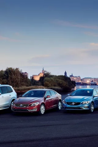 автомобиль, машина, вольво, volvo, гибрид, hybrid, город