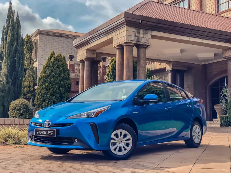 автомобиль, машина, тойота, приус, toyota, prius, синий, гибрид, hybrid