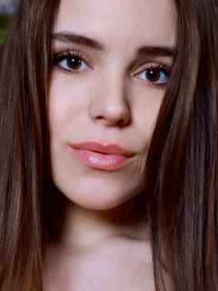 девушка, взгляд красивая