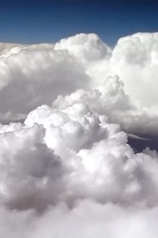 небо, облака