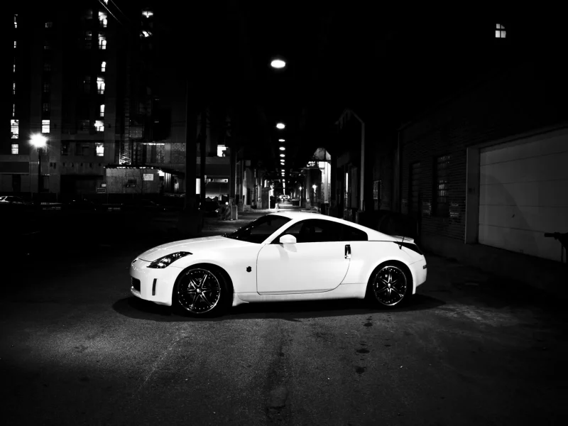 авто, порше, город