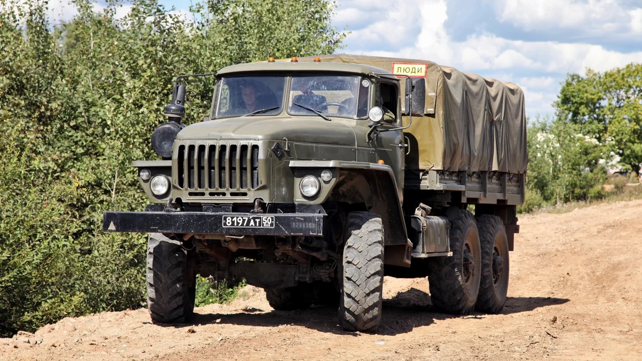 урал4320, грузовик