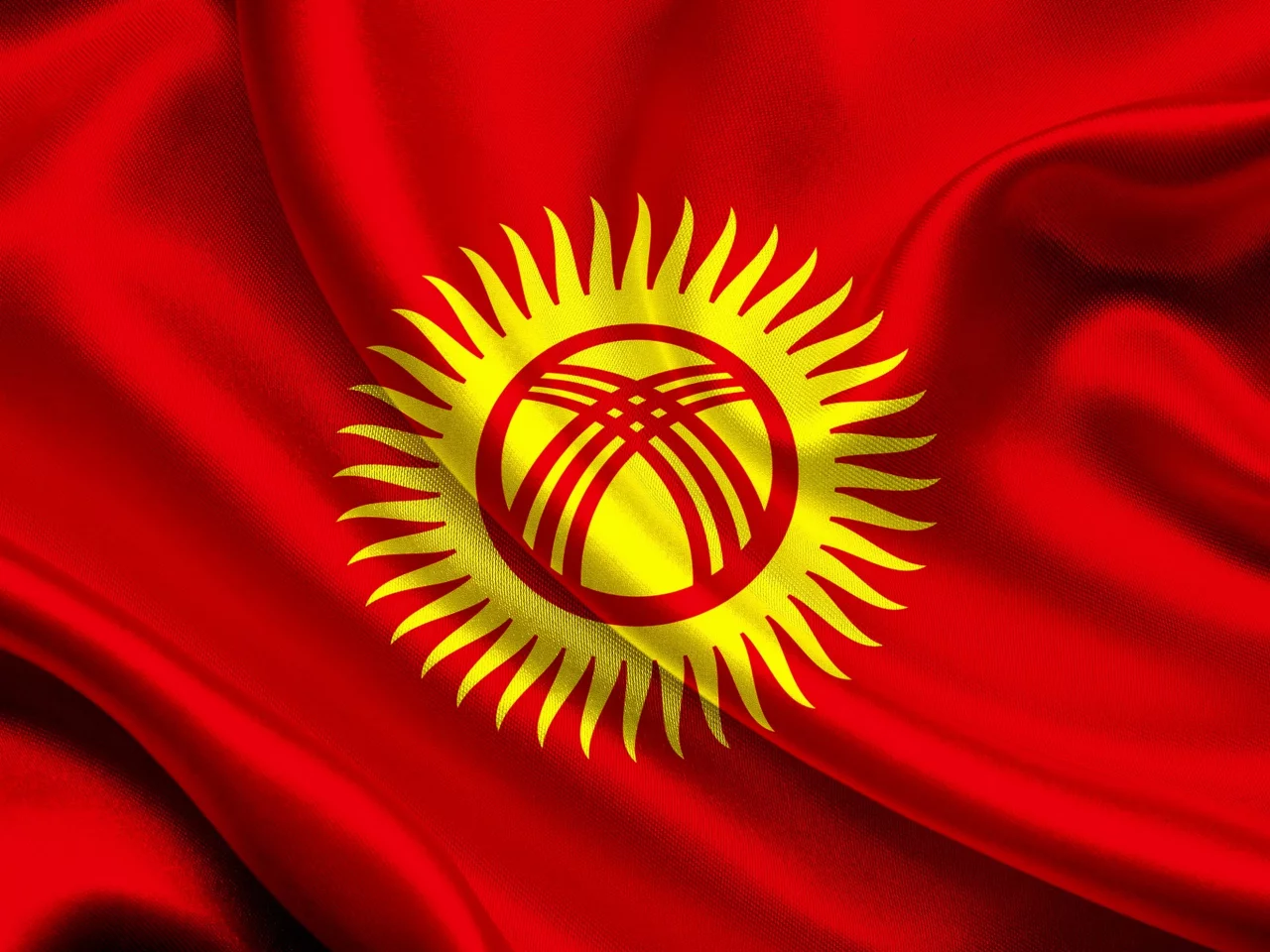 флаг, киргизия