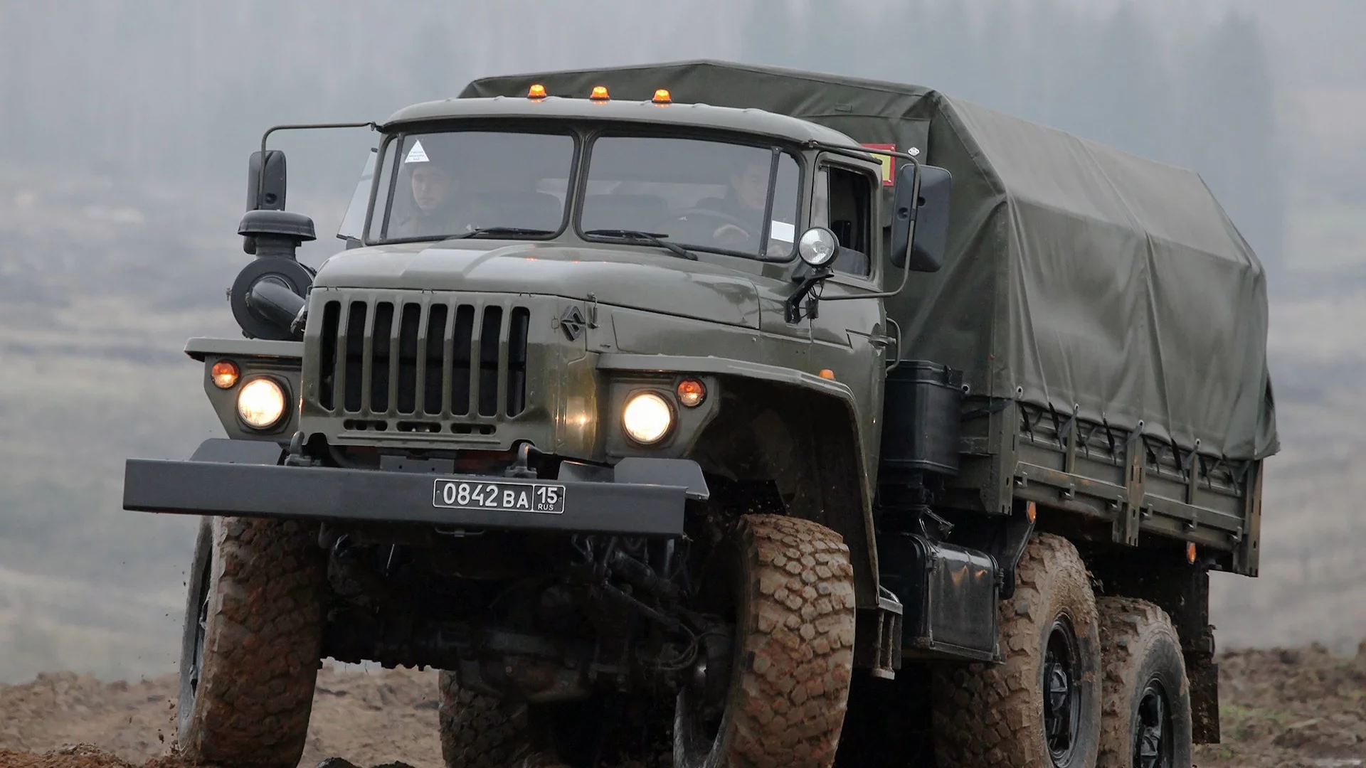 урал 4320, грузовик