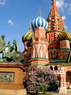 москва, собор василия блаженного, памятник, кирилл и мефодий