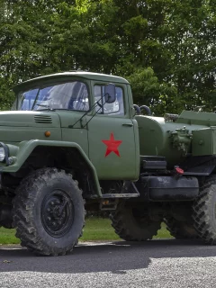 зил, бензовоз